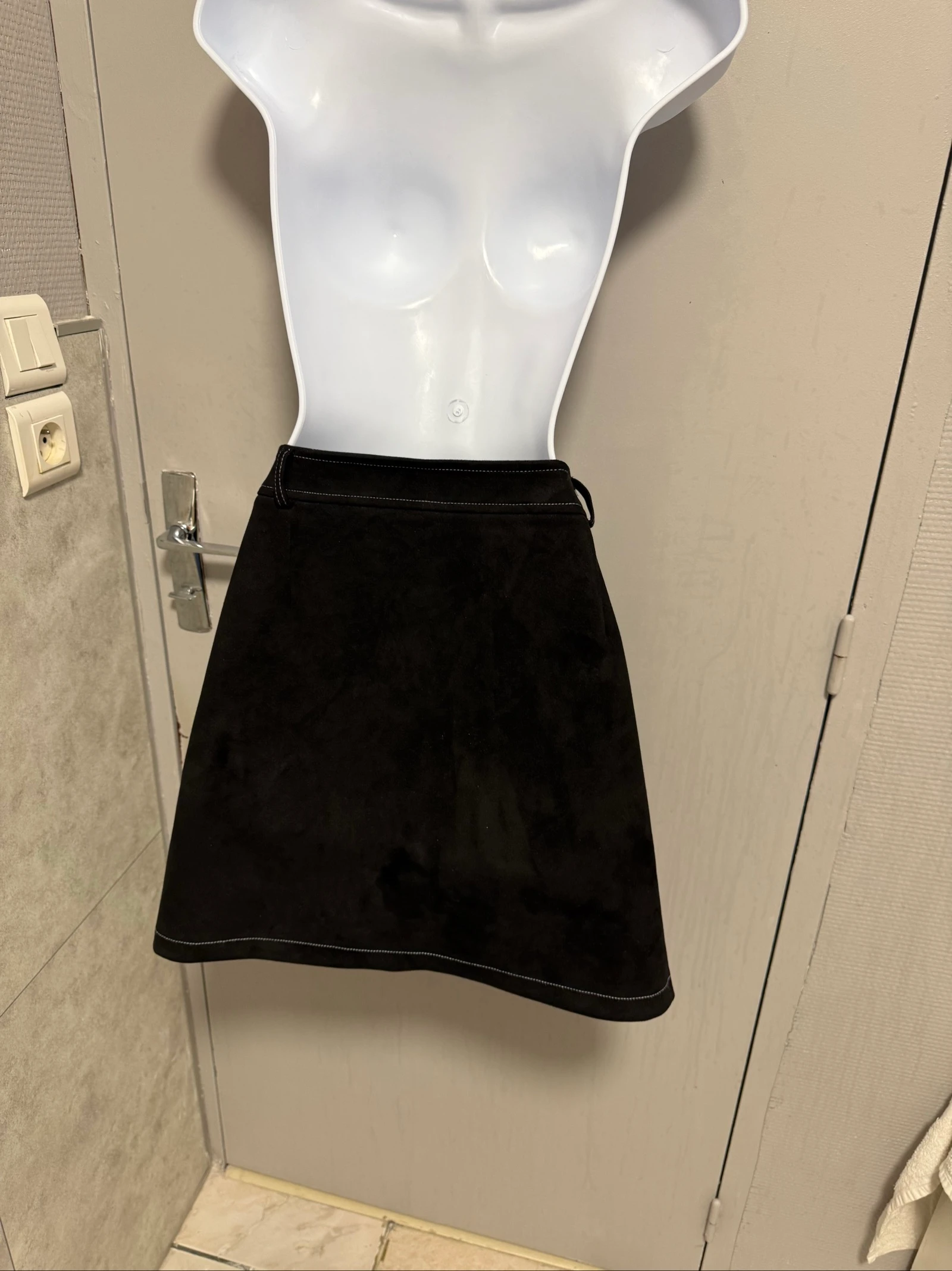 Black cache cache skirt size 42 – photo 3